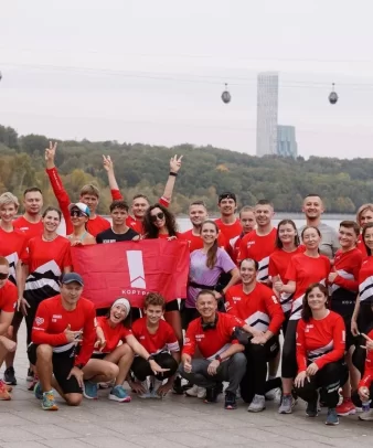 Футболки и лонгсливы для корпаротивного забега ГК Кортрос